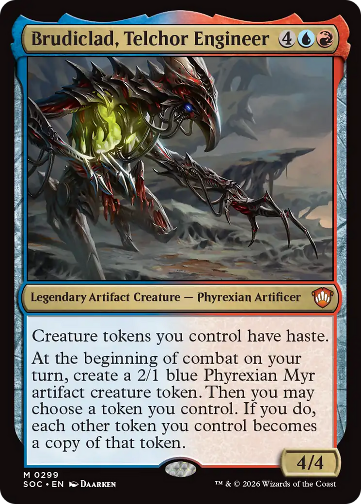Brudiclad, Telchor Engineer [Secrets of Strixhaven Commander] | Cards and Coasters CA