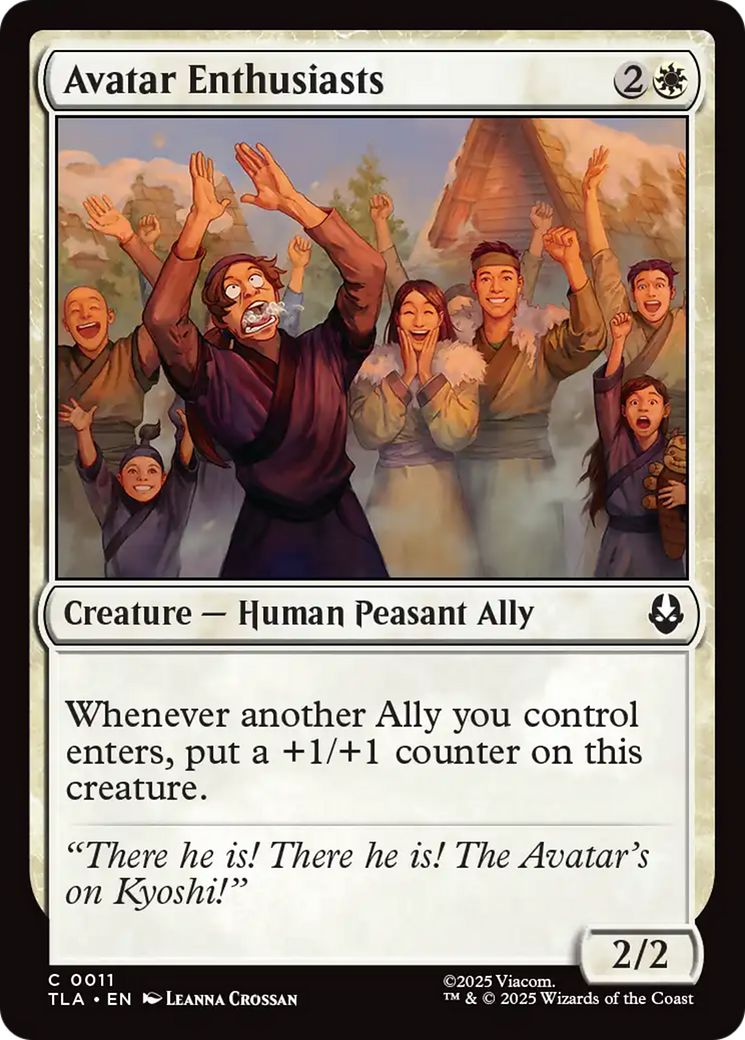Avatar Enthusiasts [Avatar: The Last Airbender] | Cards and Coasters CA
