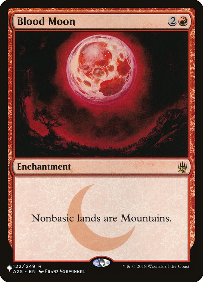 Blood Moon [The List] | Cards and Coasters CA