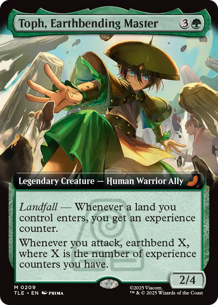 Toph, Earthbending Master (Extended Art) [Avatar: The Last Airbender: Eternal-Legal] | Cards and Coasters CA