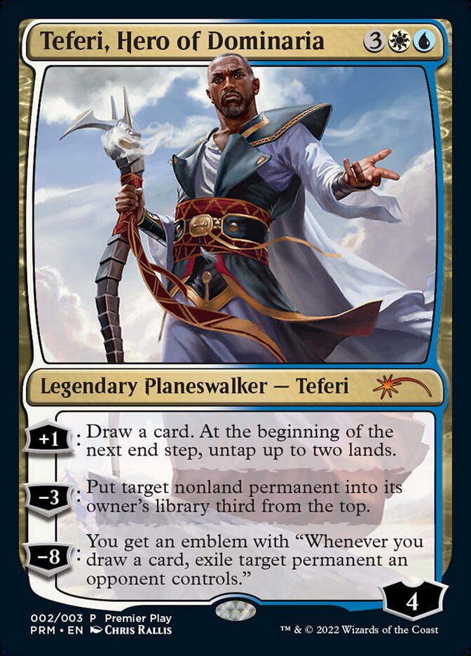 Teferi, Hero of Dominaria [Pro Tour Promos] | Cards and Coasters CA