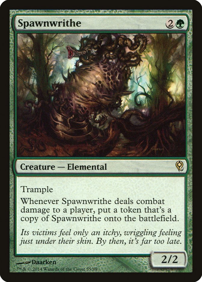 Spawnwrithe [Duel Decks: Jace vs. Vraska] | Cards and Coasters CA