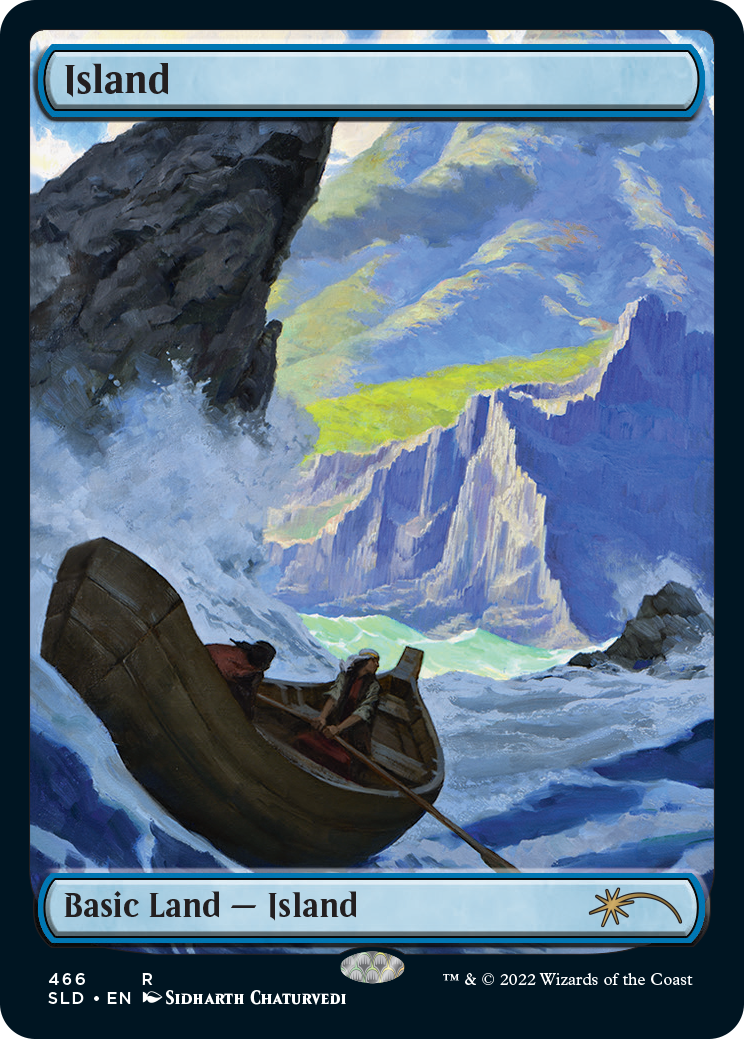 Island (466) [Secret Lair Drop Series] | Cards and Coasters CA