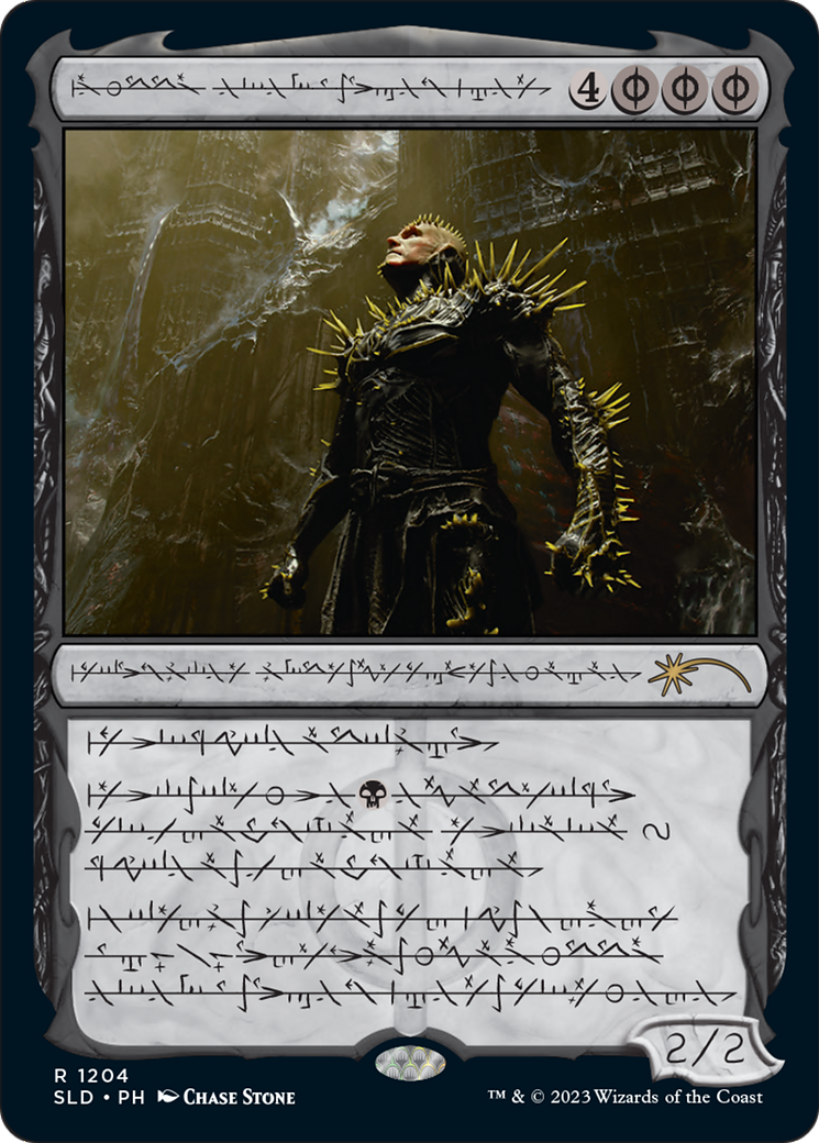 K'rrik, Son of Yawgmoth (Phyrexian) [Secret Lair Drop Series] | Cards and Coasters CA