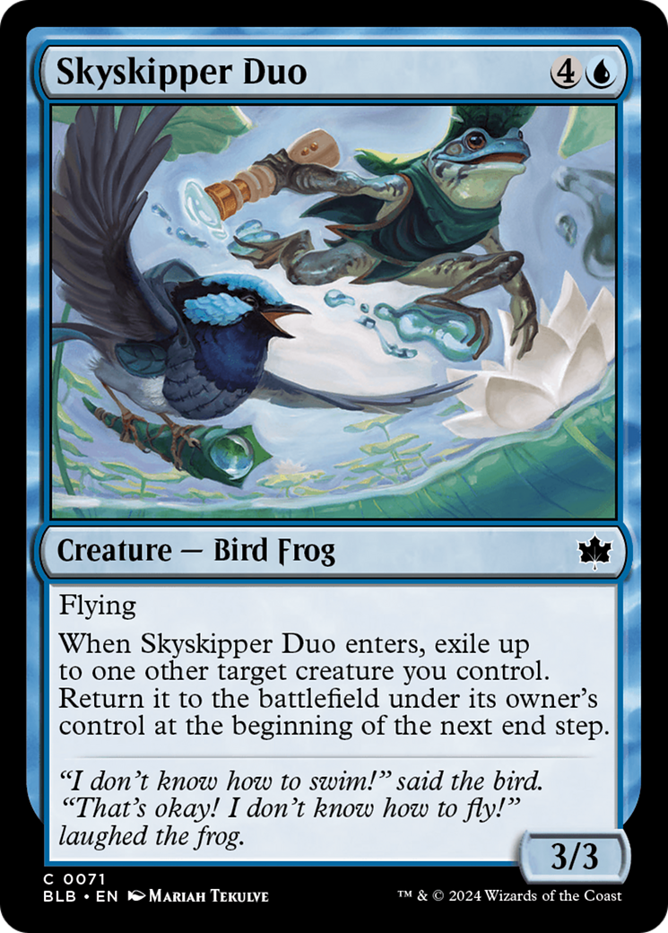 Skyskipper Duo [Bloomburrow] | Cards and Coasters CA