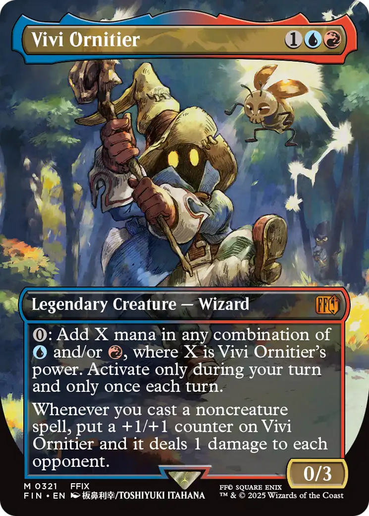 Vivi Ornitier (Borderless) [FINAL FANTASY] | Cards and Coasters CA