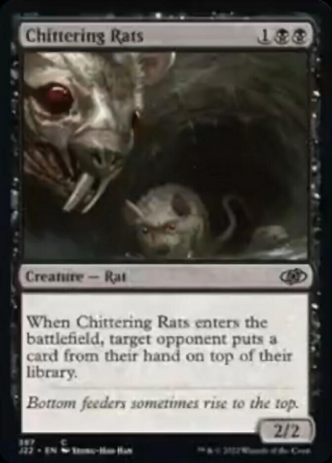 Chittering Rats [Jumpstart 2022] | Cards and Coasters CA