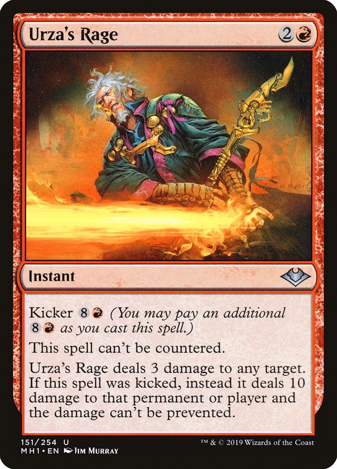 Urza's Rage [Modern Horizons] | Cards and Coasters CA