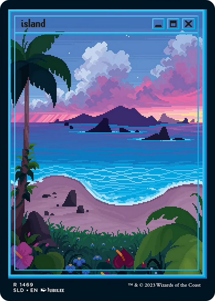 Island (1469) [Secret Lair Drop Series] | Cards and Coasters CA