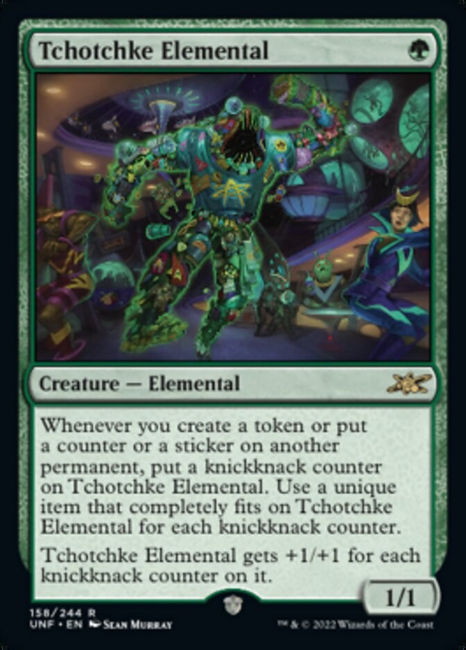 Tchotchke Elemental [Unfinity] | Cards and Coasters CA