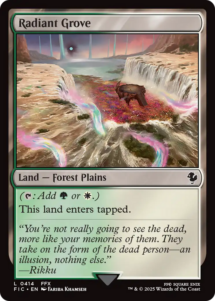Radiant Grove [FINAL FANTASY Commander] | Cards and Coasters CA