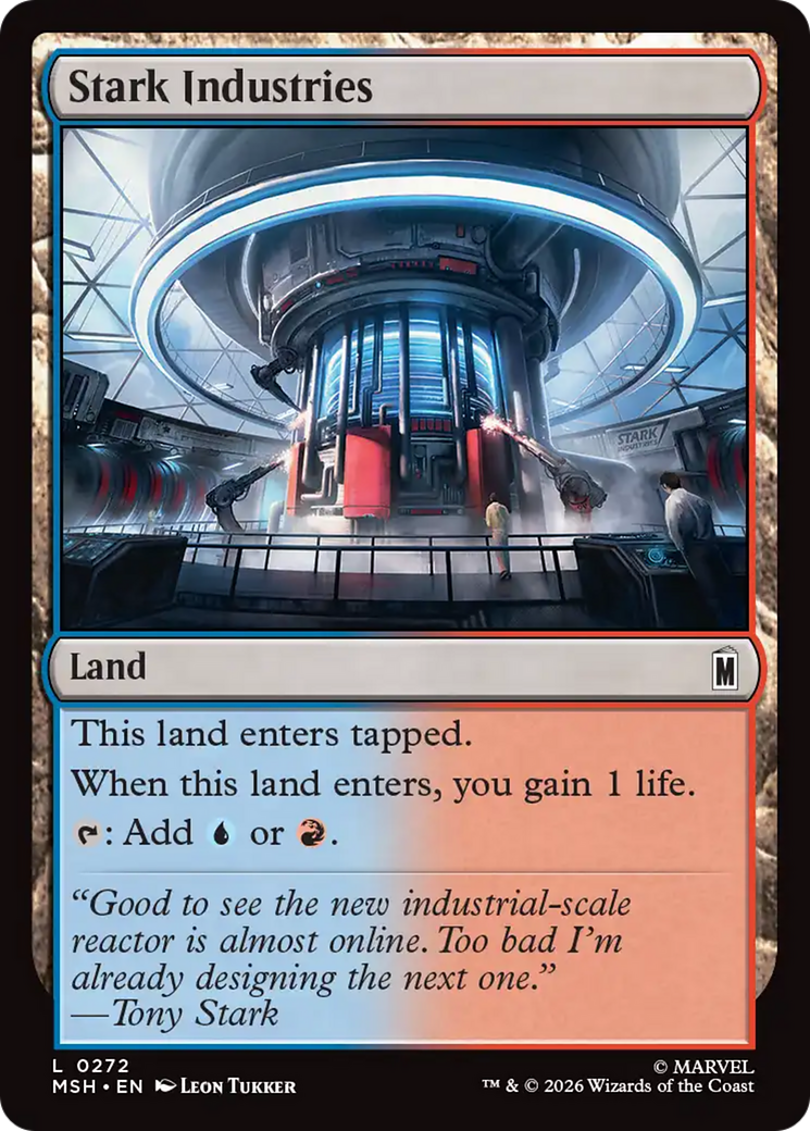Stark Industries [Marvel Super Heroes] | Cards and Coasters CA