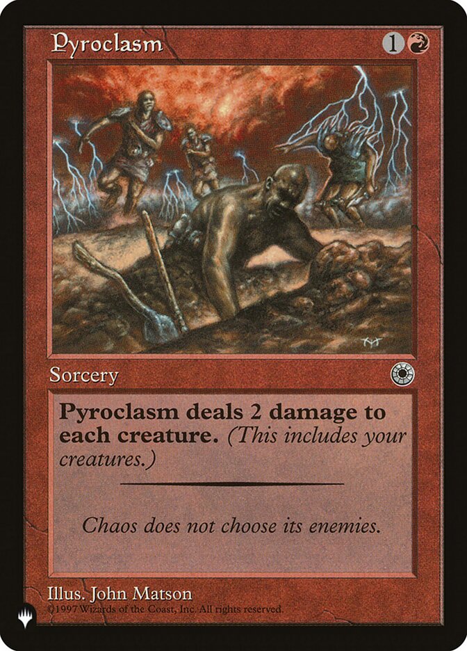 Pyroclasm [The List] | Cards and Coasters CA