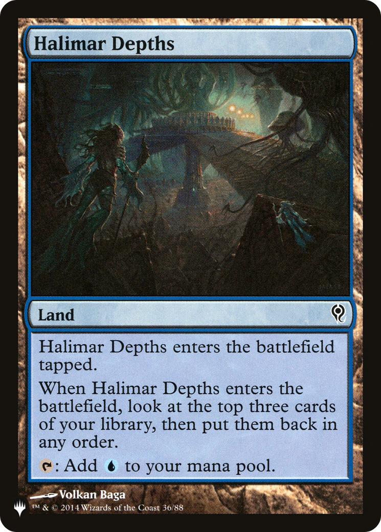 Halimar Depths [The List Reprints] | Cards and Coasters CA