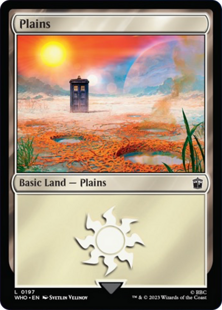 Plains (197) [Doctor Who] | Cards and Coasters CA