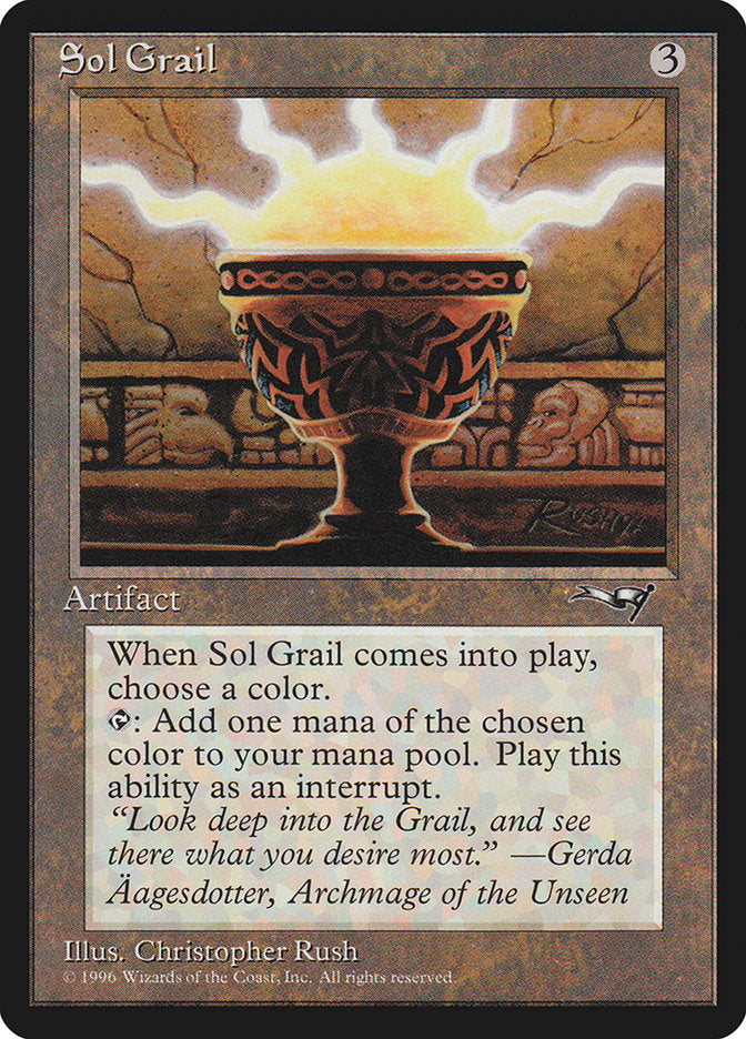 Sol Grail [Alliances] | Cards and Coasters CA