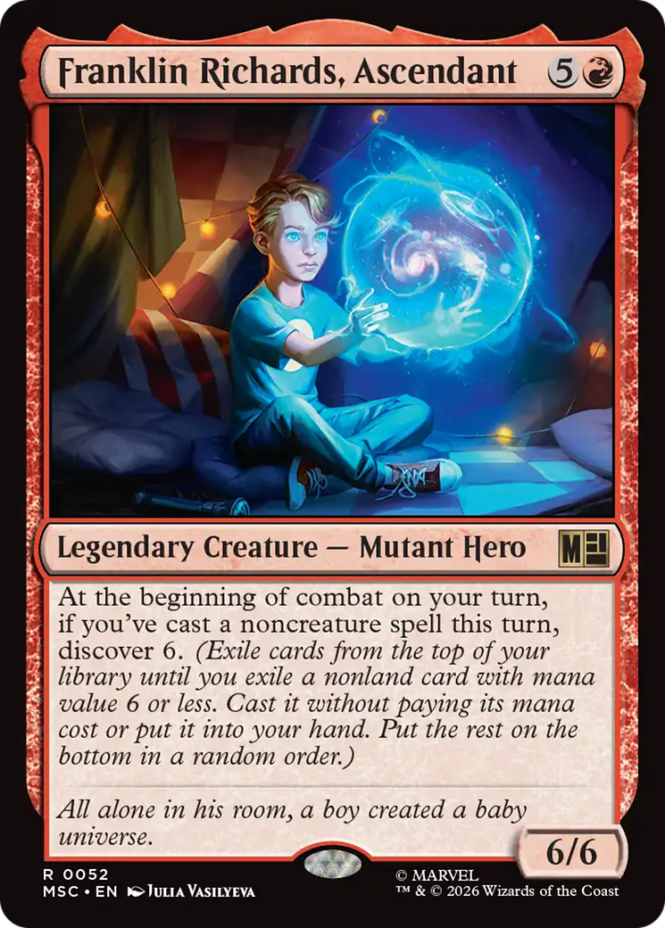 Franklin Richards, Ascendant [Marvel Super Heroes Commander] | Cards and Coasters CA