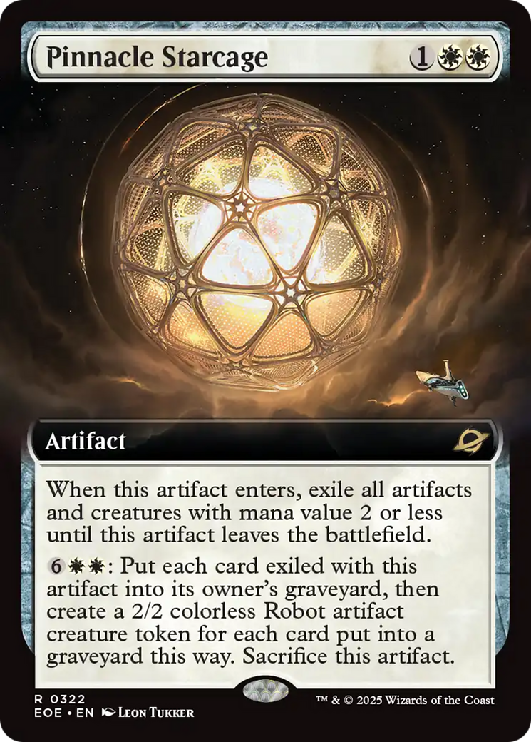 Pinnacle Starcage (Extended Art) [Edge of Eternities] | Cards and Coasters CA