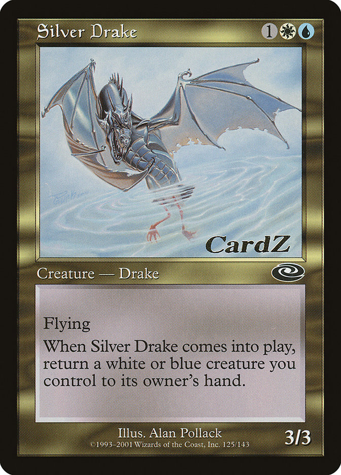 Silver Drake [Media Promos] | Cards and Coasters CA