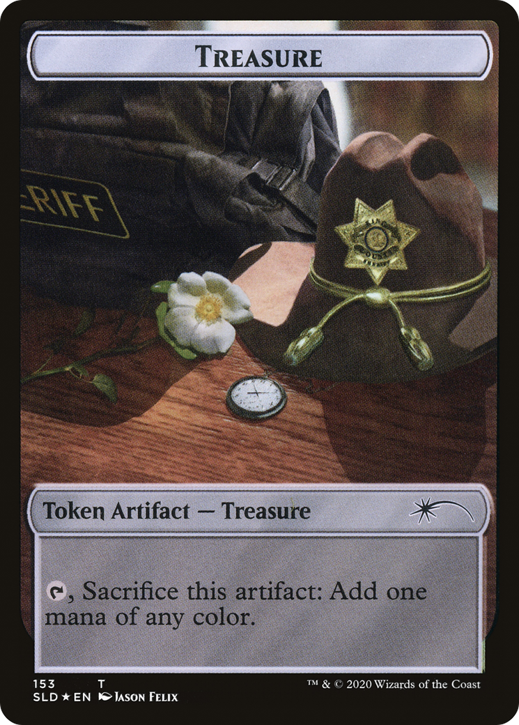 Treasure // Insect Double-Sided Token [Secret Lair Drop Series] | Cards and Coasters CA