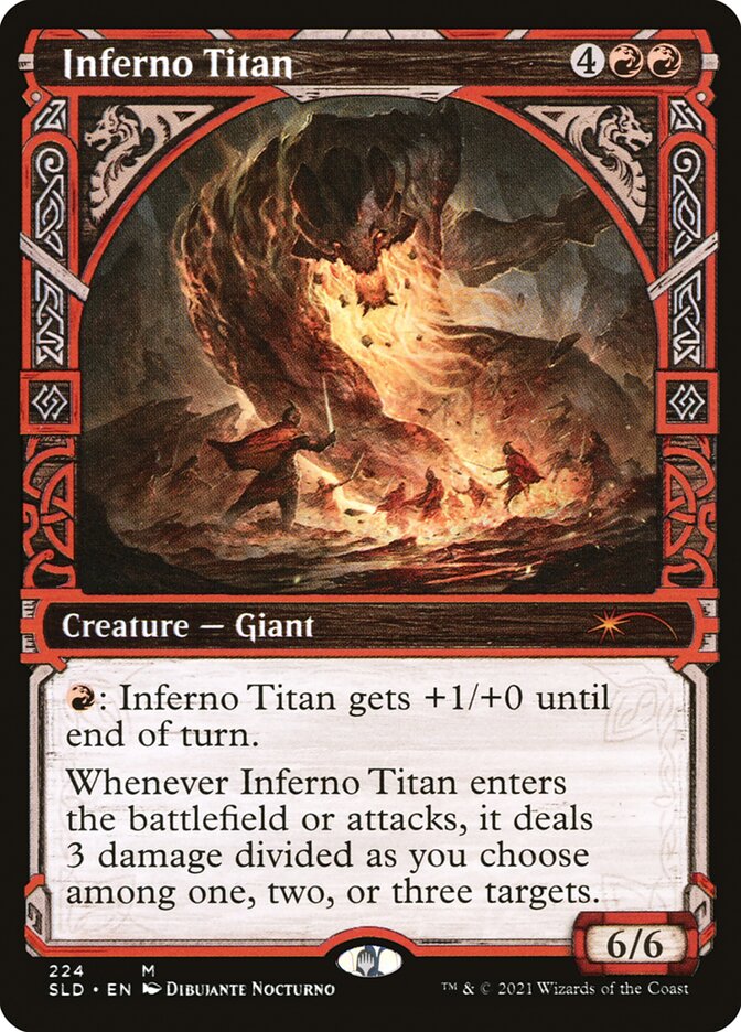 Inferno Titan [Secret Lair Drop Series] | Cards and Coasters CA