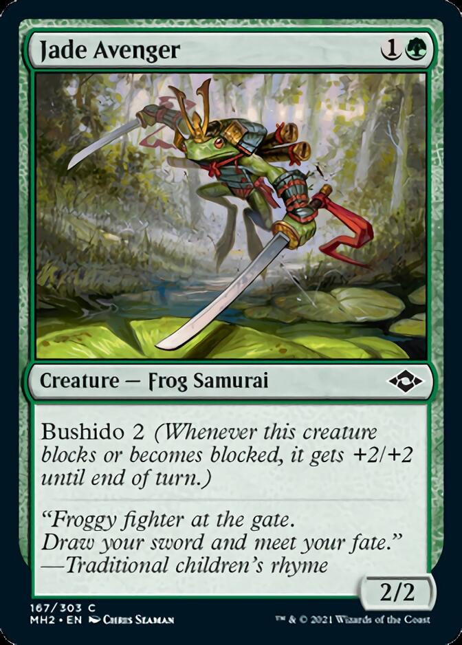 Jade Avenger [Modern Horizons 2] | Cards and Coasters CA