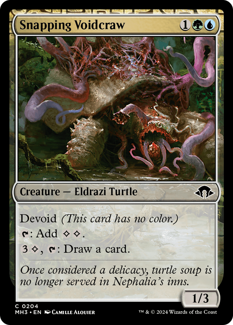 Snapping Voidcraw [Modern Horizons 3] | Cards and Coasters CA