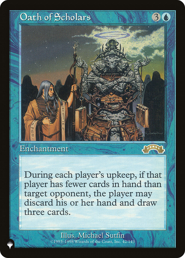 Oath of Scholars [The List] | Cards and Coasters CA