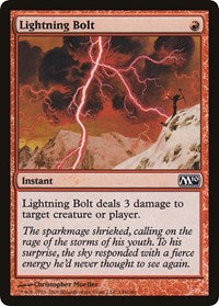 Lightning Bolt (M10) (Oversized) [Oversize Cards] | Cards and Coasters CA