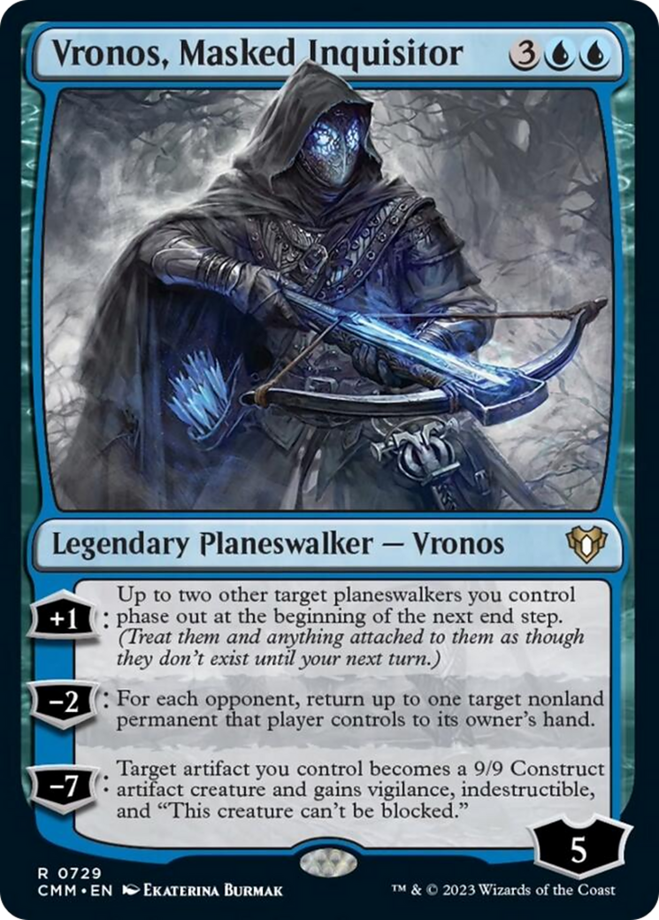 Vronos, Masked Inquisitor [Commander Masters] | Cards and Coasters CA