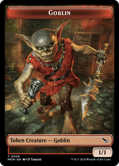 Thopter (0020) // Goblin Double-Sided Token [Murders at Karlov Manor Tokens] | Cards and Coasters CA