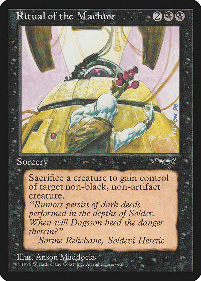 Ritual of the Machine [Alliances] | Cards and Coasters CA