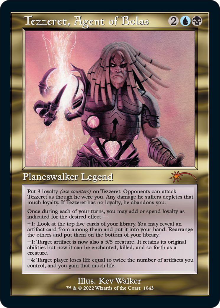 Tezzeret, Agent of Bolas (Retro) [Secret Lair Drop Series] | Cards and Coasters CA