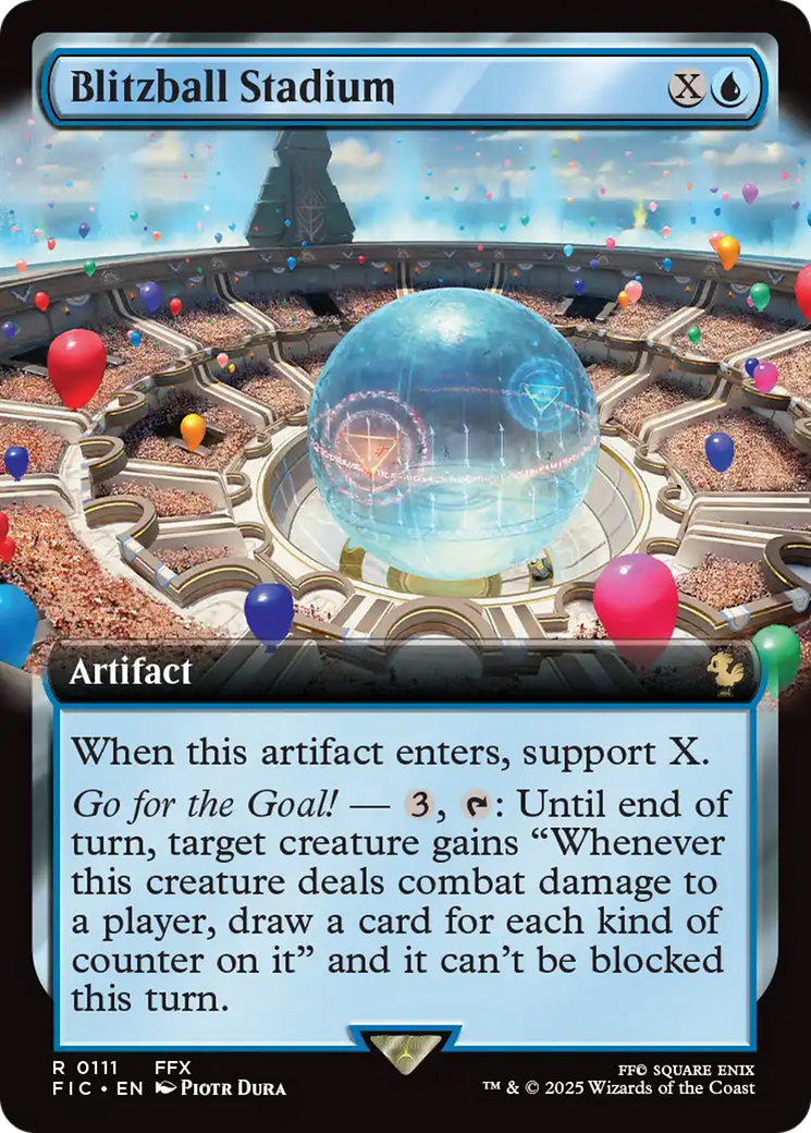Blitzball Stadium (Extended Art) [FINAL FANTASY Commander] | Cards and Coasters CA