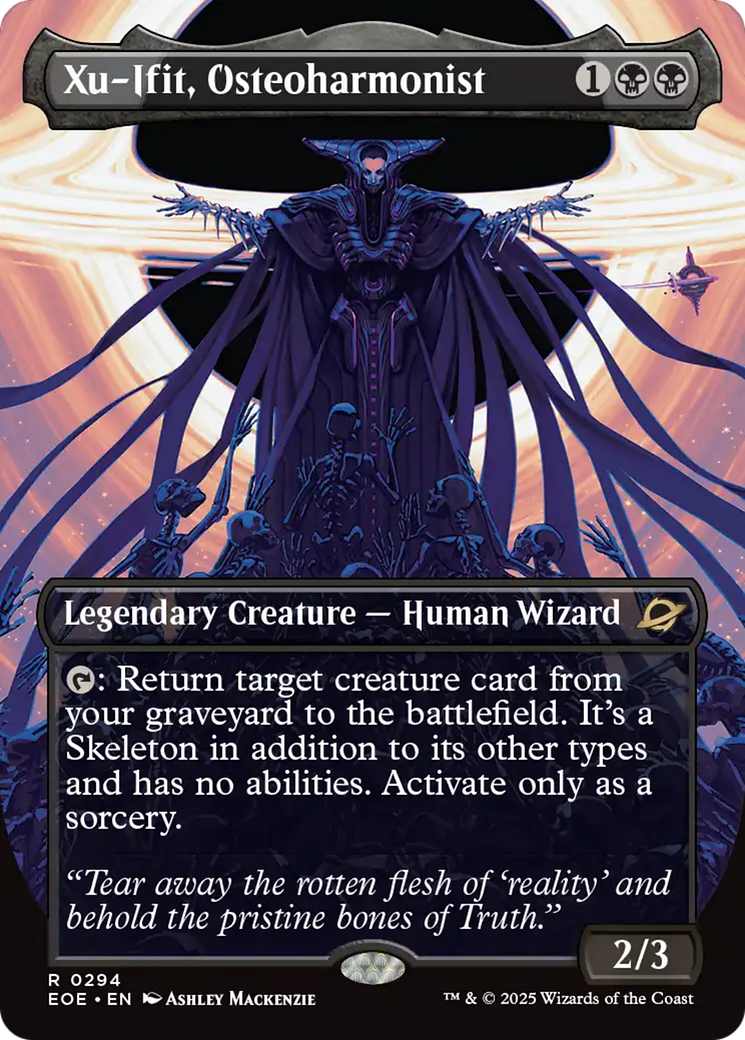 Xu-Ifit, Osteoharmonist (Borderless) [Edge of Eternities] | Cards and Coasters CA