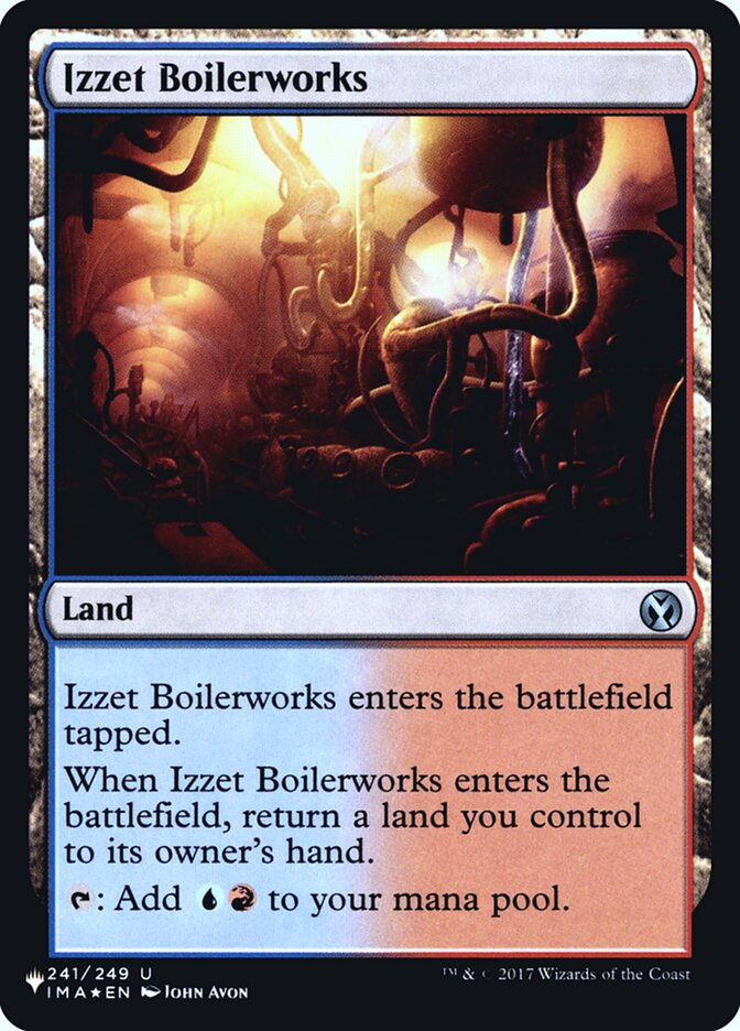 Izzet Boilerworks [Secret Lair: Heads I Win, Tails You Lose] | Cards and Coasters CA