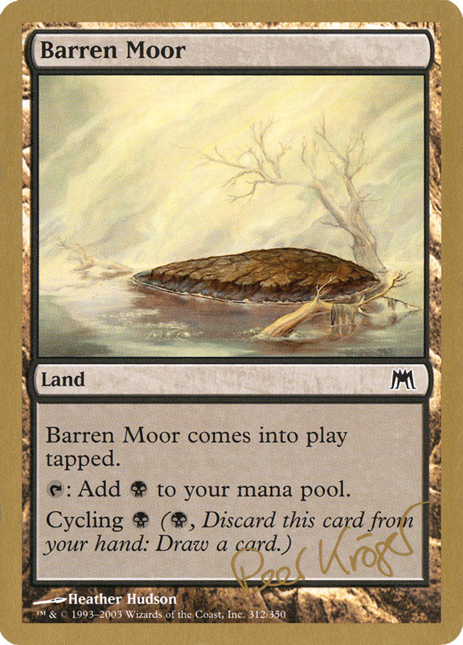 Barren Moor (Peer Kroger) [World Championship Decks 2003] | Cards and Coasters CA