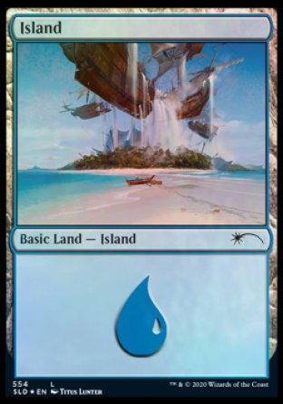 Island (Pirates) (554) [Secret Lair Drop Promos] | Cards and Coasters CA