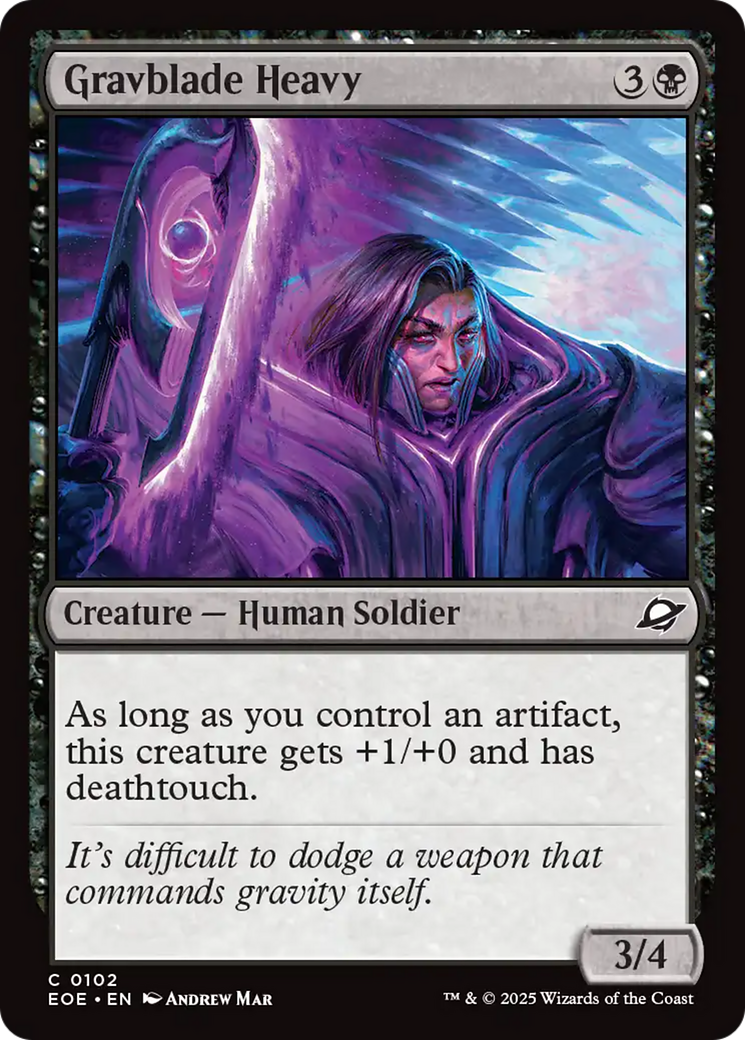 Gravblade Heavy [Edge of Eternities] | Cards and Coasters CA