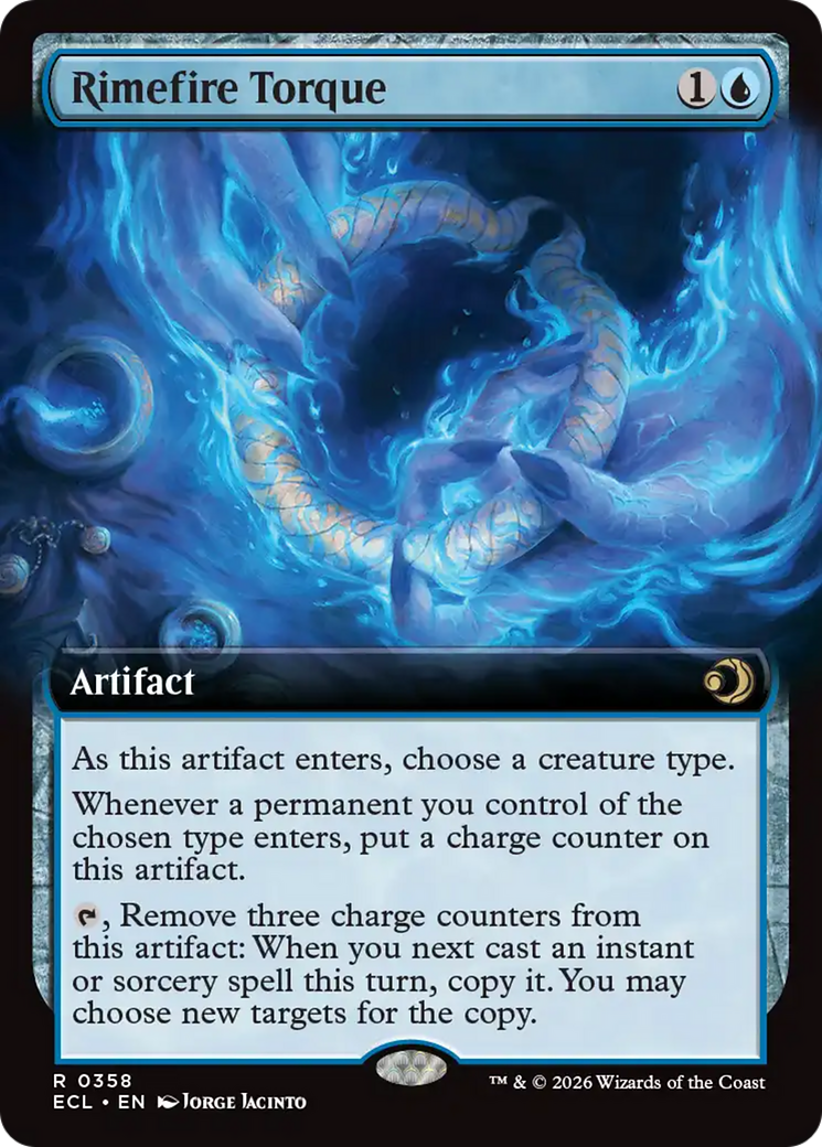 Rimefire Torque (Extended Art) [Lorwyn Eclipsed] | Cards and Coasters CA