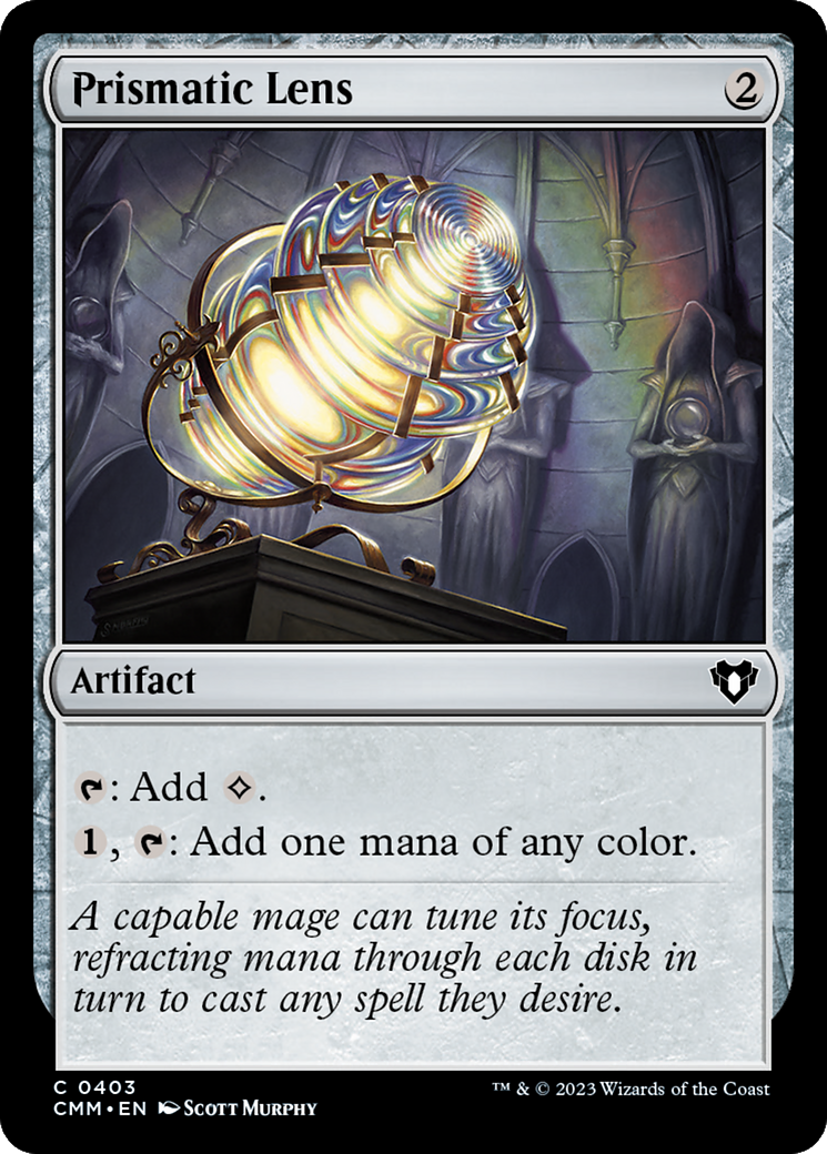 Prismatic Lens [Commander Masters] | Cards and Coasters CA