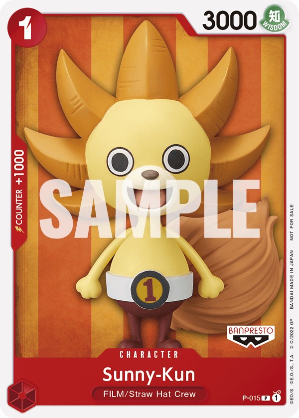 Sunny-Kun (One Piece Film Red) [One Piece Promotion Cards] | Cards and Coasters CA