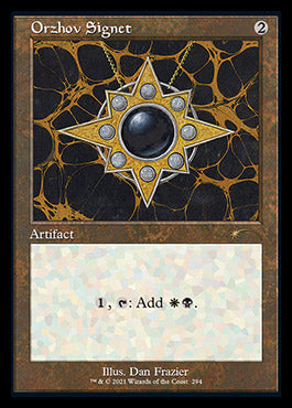 Orzhov Signet (Retro) [Secret Lair Drop Series] | Cards and Coasters CA