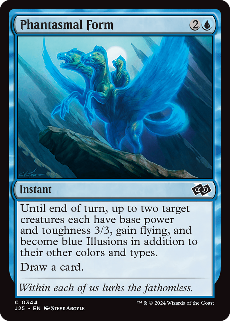 Phantasmal Form [Foundations Jumpstart] | Cards and Coasters CA