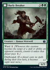 Burly Breaker // Dire-Strain Demolisher [Innistrad: Midnight Hunt] | Cards and Coasters CA