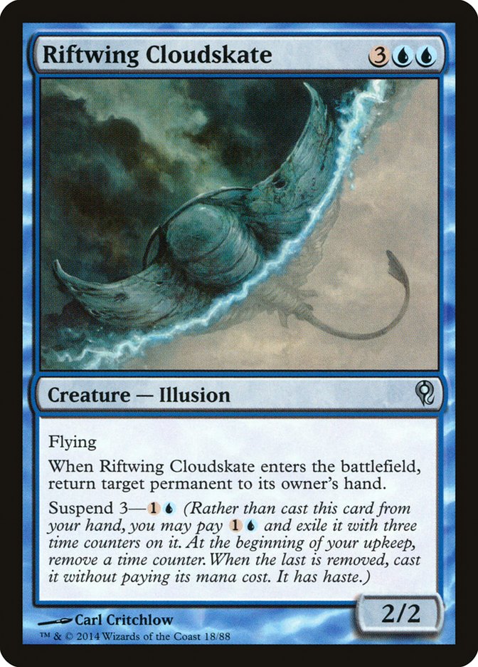 Riftwing Cloudskate [Duel Decks: Jace vs. Vraska] | Cards and Coasters CA