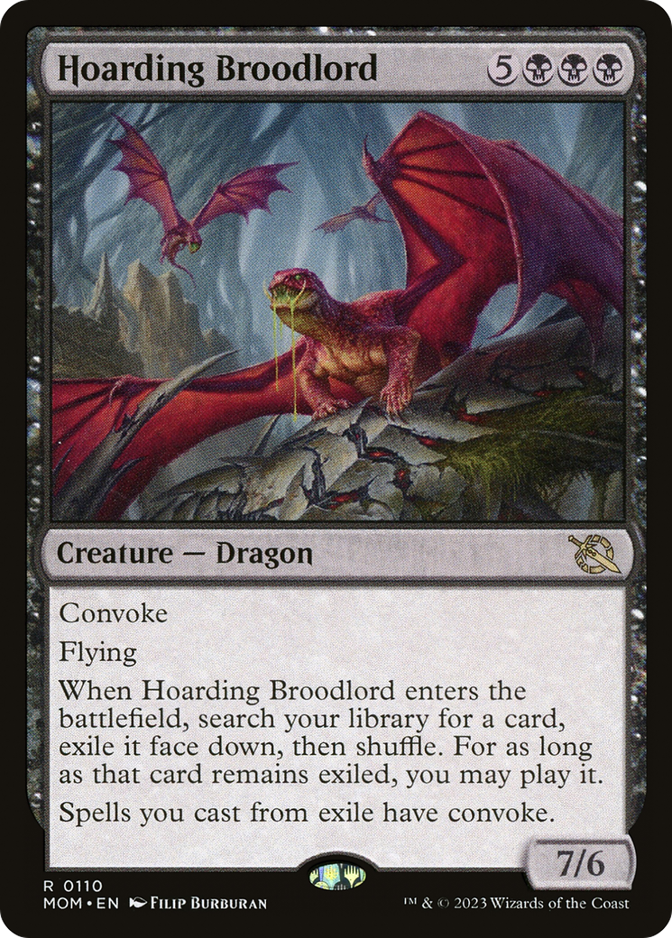 Hoarding Broodlord [March of the Machine] | Cards and Coasters CA