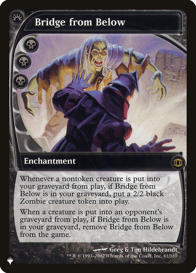 Bridge from Below [The List] | Cards and Coasters CA