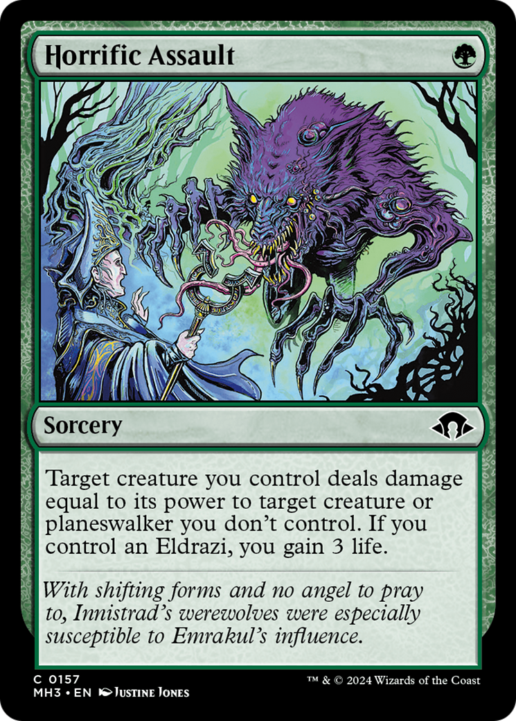 Horrific Assault [Modern Horizons 3] | Cards and Coasters CA