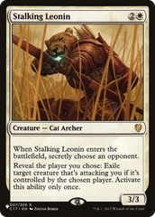 Stalking Leonin [The List] | Cards and Coasters CA